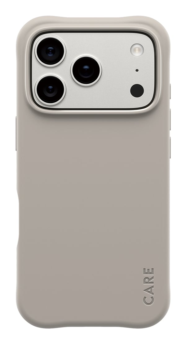 PanzerGlass CARE™ by ® Samba Case Vanilla w. MagSafe iPhone 17 Pro mobiltelefonfodral Mobilskal Beige