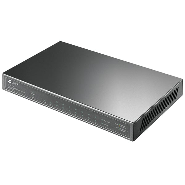 TP-LINK TL-SG1210P - Switch - ikke-administreret - 8 x 10/100/1000 (PoE+)