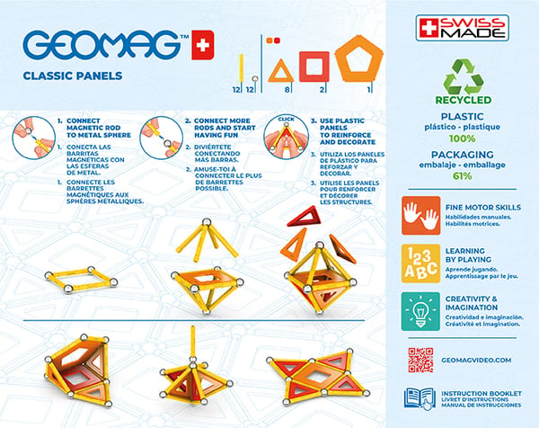 Geomag Classic GM470 avstressande leksak Neodymmagnetleksak