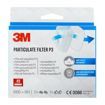 3M 5935 Partikelfilter 2 styck
