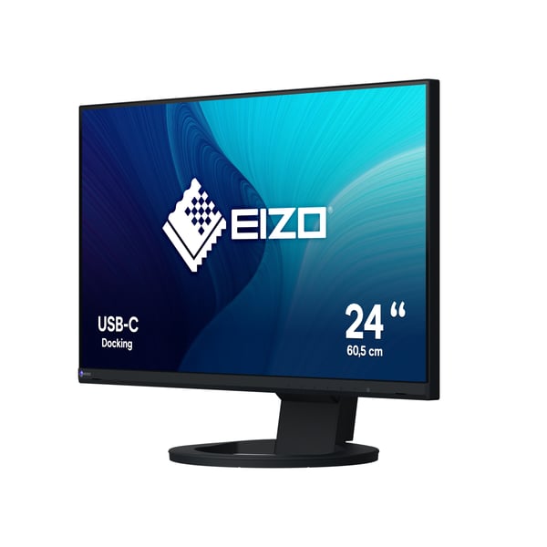 EIZO FlexScan EV2480-BK platta pc-skärmar 60,5 cm (23.8") 1920 x 1080 pixlar Full HD LCD Svart