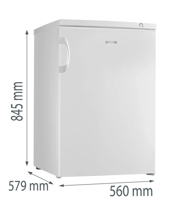 Gorenje F492PW Frysskåp Fristående 86 l Vit