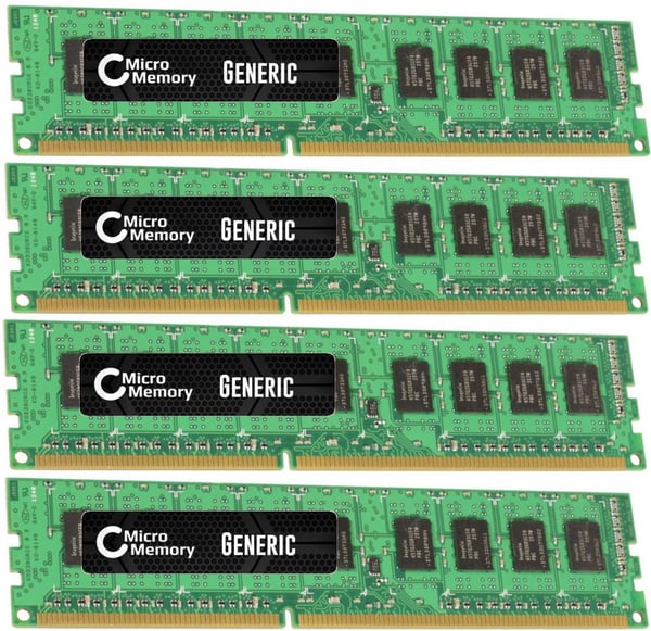 CoreParts MMD2623/32GB 32 GB DDR3 ECC RAM-sæt (4x 8 GB) DIMM 1600 MHz til Dell PowerEdge (MMD2623/32GB)