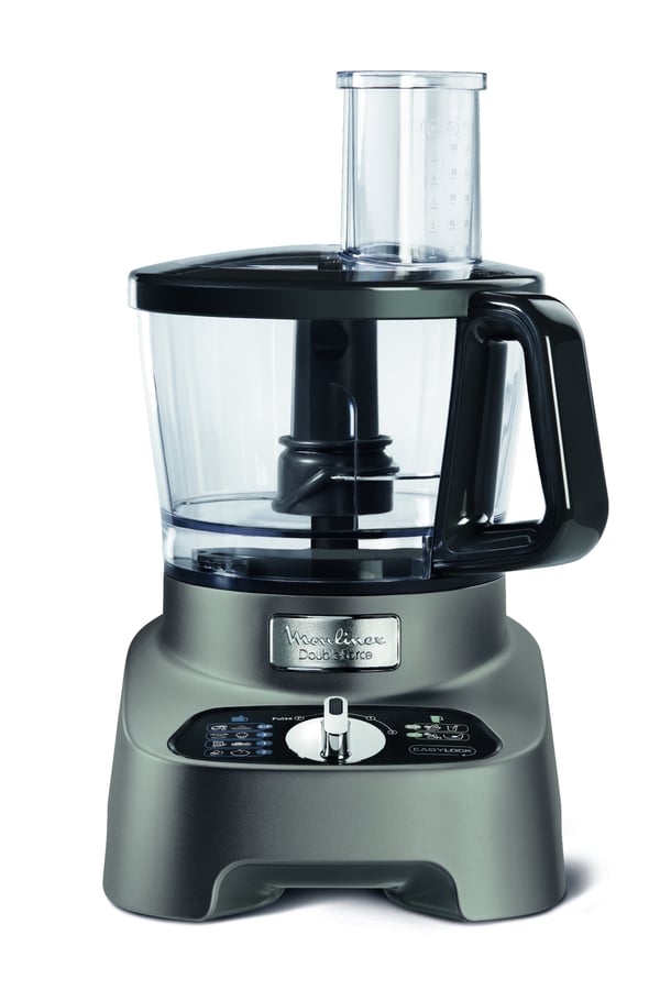 Moulinex FP825E matberedare 1000 W 3 l Svart, Grå