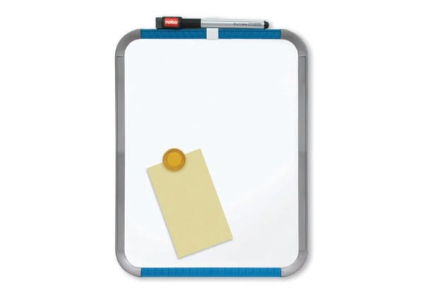 Nobo Whiteboard Slimline Lackerad 36x28 cm