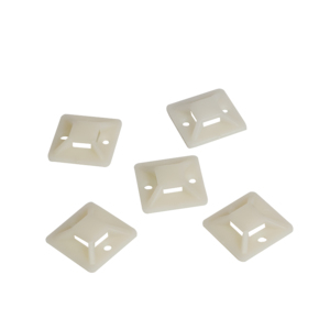 LogiLink KAB0042 kabelbinderbeslag Beige Syntetisk ABS 100 stk