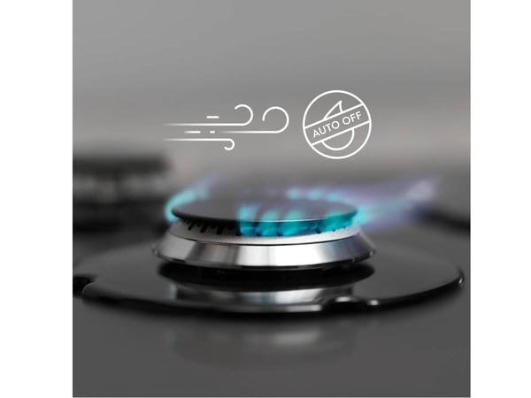 Electrolux KGS6404SX Rustfrit stål Indbygget 60 cm Gaskomfur 4 zone(s)