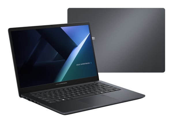 ASUS ExpertBook B1 B1403CVA-S66870X Intel Core 5 210H Laptop 35,6 cm (14") Fuld HD 16 GB DDR5-SDRAM 512 GB SSD Wi-Fi 6E (802.11ax) Windows 11 Pro Tysk Grå