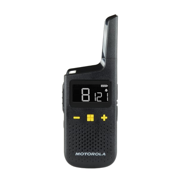 Motorola XT185 tvåvägsradio 16 kanaler 446.00625 - 446.19375 MHz Svart