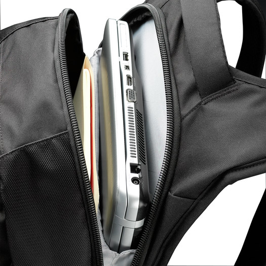 Case Logic Sporty DLBP-116 Black 40,6 cm (16") Rygsæktaske Sort