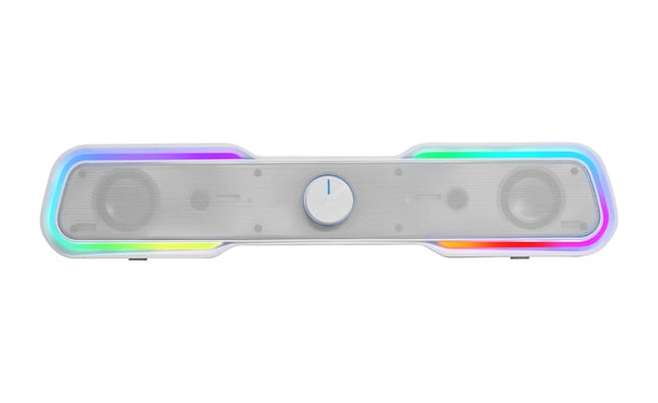 Mars Gaming MSBXW soundbar-högtalare Vit 10 W