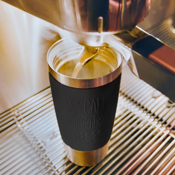Tefal Travel Mug Classic N2020210 resemugg 360 ml Svart, Rostfritt stål Rostfritt stål