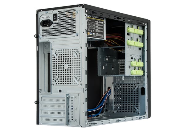 Chieftec XT-01B-350GPB datorväskor Mini Tower Svart 350 W