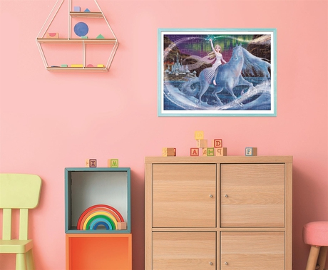 Clementoni Disney Frozen 2 Kontur puslespil 104 stk Kunst