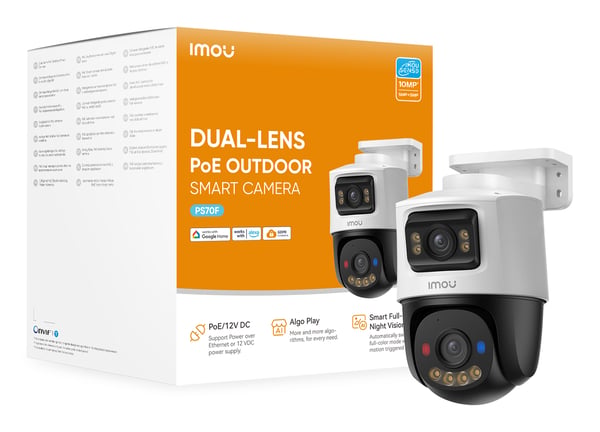 Imou PS70F Pallomainen IP-turvakamera Ulkona 2880 x 1620 pikseliä Katto