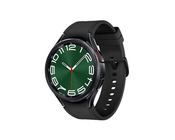 Samsung Galaxy Watch6 Classic SM-R965F 3,81 cm (1.5") OLED 47 mm Digital 480 x 480 pixlar Pekskärm 4G Svart Wi-Fi GPS