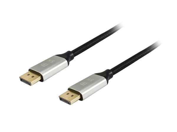 Equip 119265 DisplayPort-kabel 5 m Aluminium, Svart Equip 119265 DisplayPort-kabel 5 m Aluminium, Svart