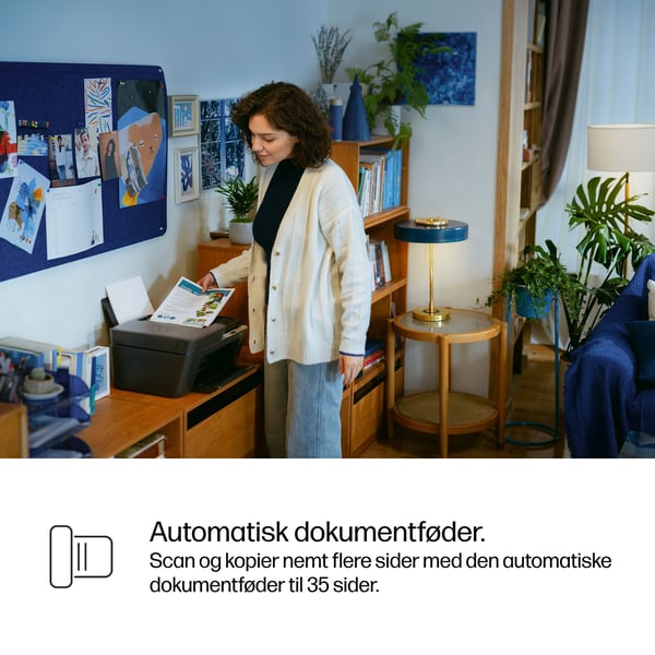 HP DeskJet 4320 Trådløst All-in-One Farve Printer, Instant Ink