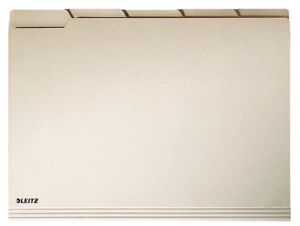 Leitz 24340011 faneskiller Blankt faneindeks Pap Hvid