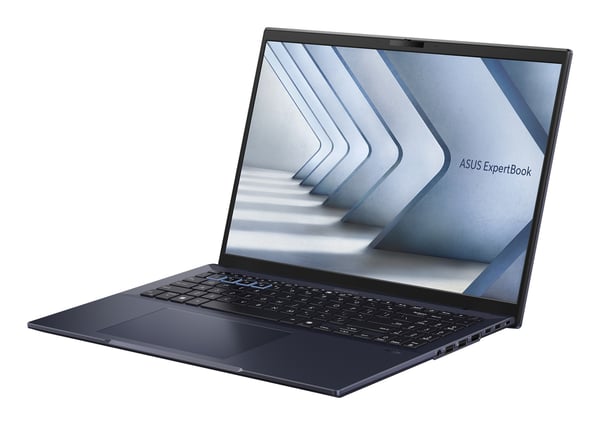ASUS ExpertBook B5 B5604CMA-QW0054X Intel Core Ultra 5 125U Laptop 40,6 cm (16") WUXGA 16 GB DDR5-SDRAM 512 GB SSD Wi-Fi 6E (802.11ax) Windows 11 Pro Tysk Sort