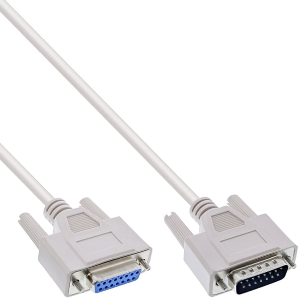 InLine 17746 sarjakaapeli Beige 5 m VGA (D-Sub)