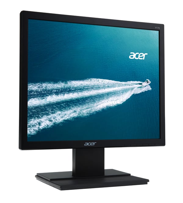 Acer V6 V176L platta pc-skärmar 43,2 cm (17") 1280 x 1024 pixlar SXGA LCD Svart