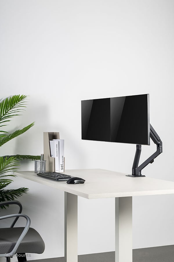 Neomounts FPMA-D650DBLACK skærmbeslag og -stativer 68,6 cm (27") Skrivebord Sort
