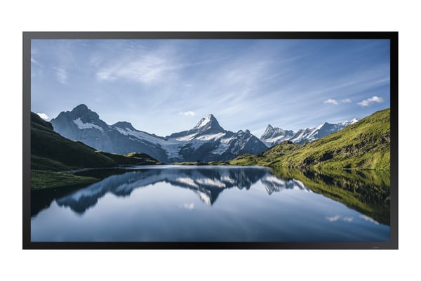 Samsung OH46B-S Digitaalinen litteä infotaulu 116,8 cm (46") LCD 3500 cd/m² Full HD Musta Sisäänrakennettu prosessori Tizen 6.5 24/7