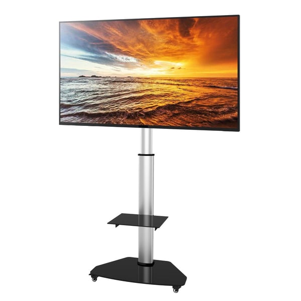 Techly ICA-TR3SL fäste för skyltningsskärm 177,8 cm (70") Silver