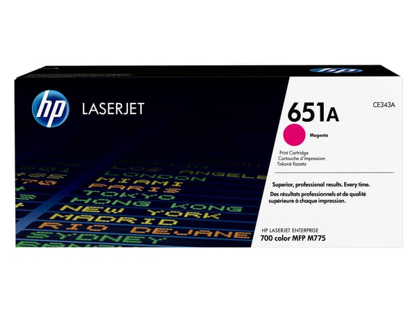 HP Toner CE343A (651A)