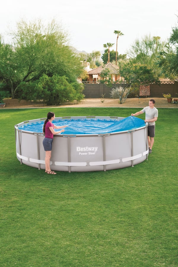 Bestway 58252 poolöverdrag Solskydd till pool