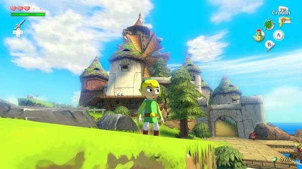 Nintendo The Legend of Zelda : The Wind Waker HD - Selects Tyska, Engelska, Spanska, Franska, Italienska Wii U