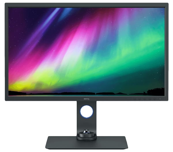 BenQ SW321C tietokoneen litteä näyttö 81,3 cm (32") 3840 x 2160 pikseliä 4K Ultra HD LED Harmaa