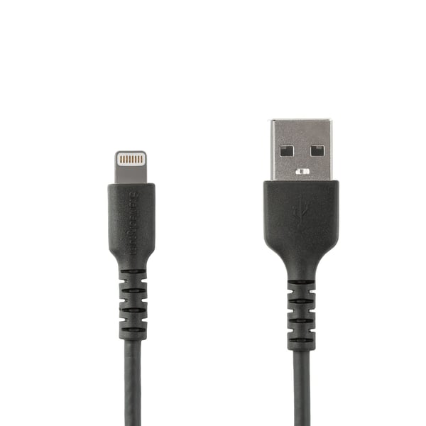 StarTech.com RUSBLTMM2MB Lightning kabel 2 m Sort