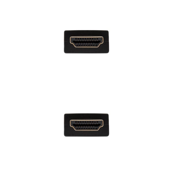 Nanocable 10.15.1700 HDMI-kabel 1 m HDMI Typ A (standard) Svart