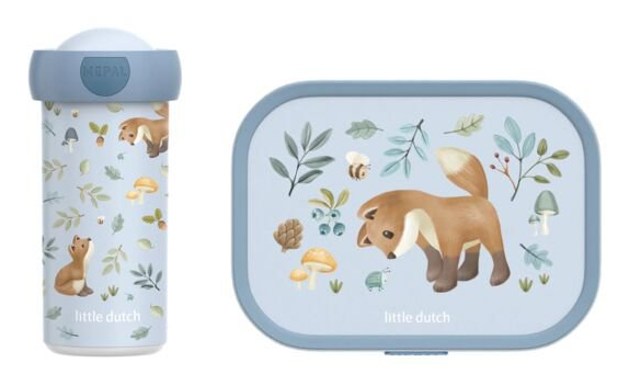 Little Dutch 107410165408 lounaslaatikko Lounaslaatikkosetti Sininen, Monivärinen 1 kpl