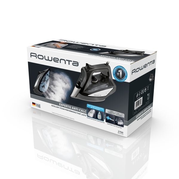 Rowenta DW7025 Ångstrykjärn Stryksula Microsteam 400 HD Laser 2700 W Svart, Grå