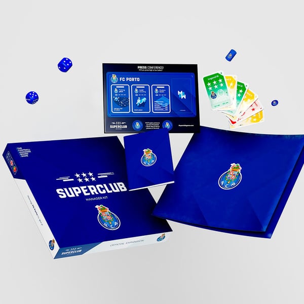 Asmodee SCPORMK22 brætspil Superclub FC Porto Udvidelsespakker til brætspil Strategi