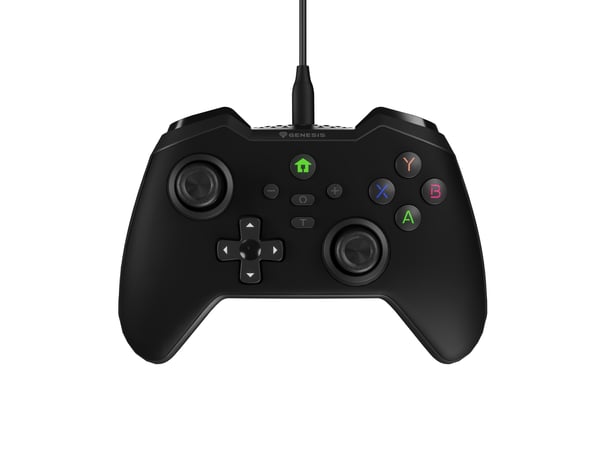 GENESIS Mangan 300 Svart USB Spelplatta Analog / Digital Android, Nintendo Switch, PC