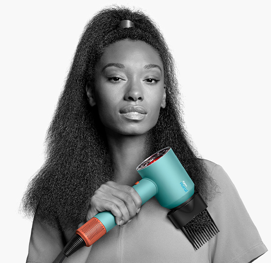Dyson Supersonic Nural hårtørrer 1600 W Blå, Orange