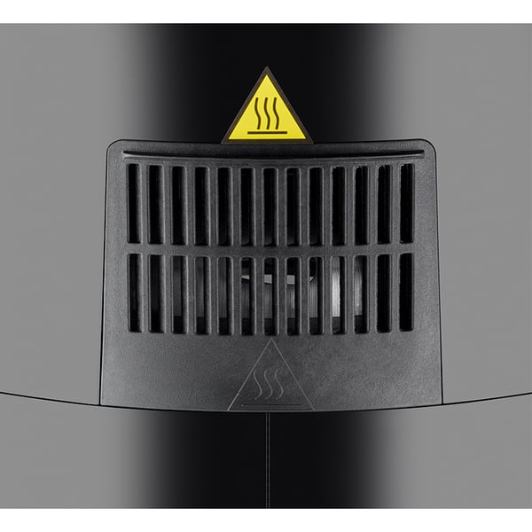 Unold 58655 frituregryde Dobbelt 5 L 1400 W Varmluftsteger Sort, Rustfrit stål