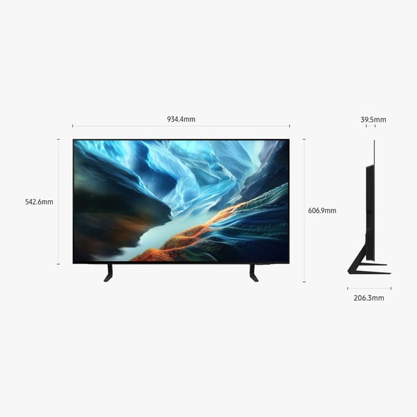 Samsung QE42S90HAEXZT TV 106,7 cm (42") 4K Ultra HD Smart TV Wi-Fi Sort