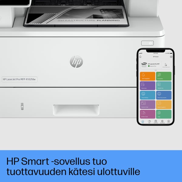 HP LaserJet Pro MFP 4102fdw -tulostin