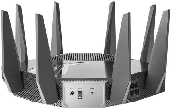 ASUS GT-AXE11000 trådløs router Gigabit Ethernet Tri-band (2,4 GHz/5 GHz/6 GHz) Sort