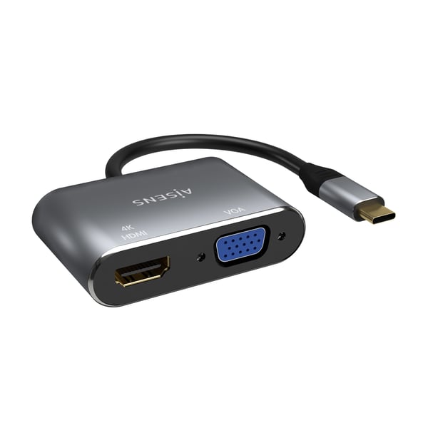 AISENS A109-0627 USB grafisk adapter 3860 x 2160 pixel Grå