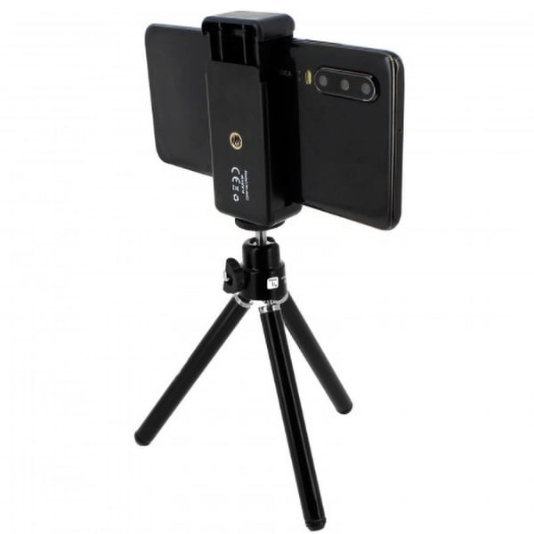 Techly I-TRIPOD-UN kolmijalka Matkapuhelin 3 jalkoja Musta
