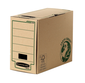 Fellowes 4470301 kansioiden säilytyslaatikko Paperi Ruskea