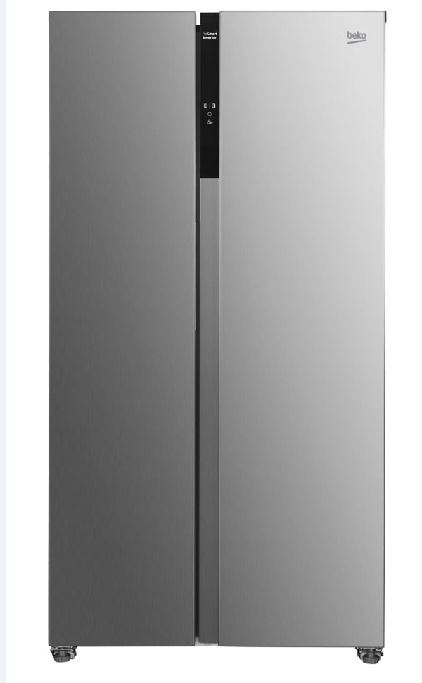 Beko GNO5323XPN Kombinerad kyl/frys side-by-side Fristående 532 l Rostfritt stål