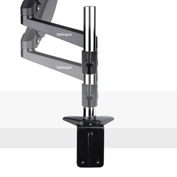 StarTech.com ARMPIVOTE2 monitorin kiinnike ja jalusta 124,5 cm (49") Vastaanotto Musta