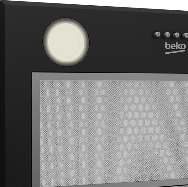 Beko BHNU61320BH Indbygget Sort 330 m³/t